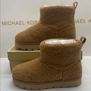 Michael Kors Tan Ankle Boots